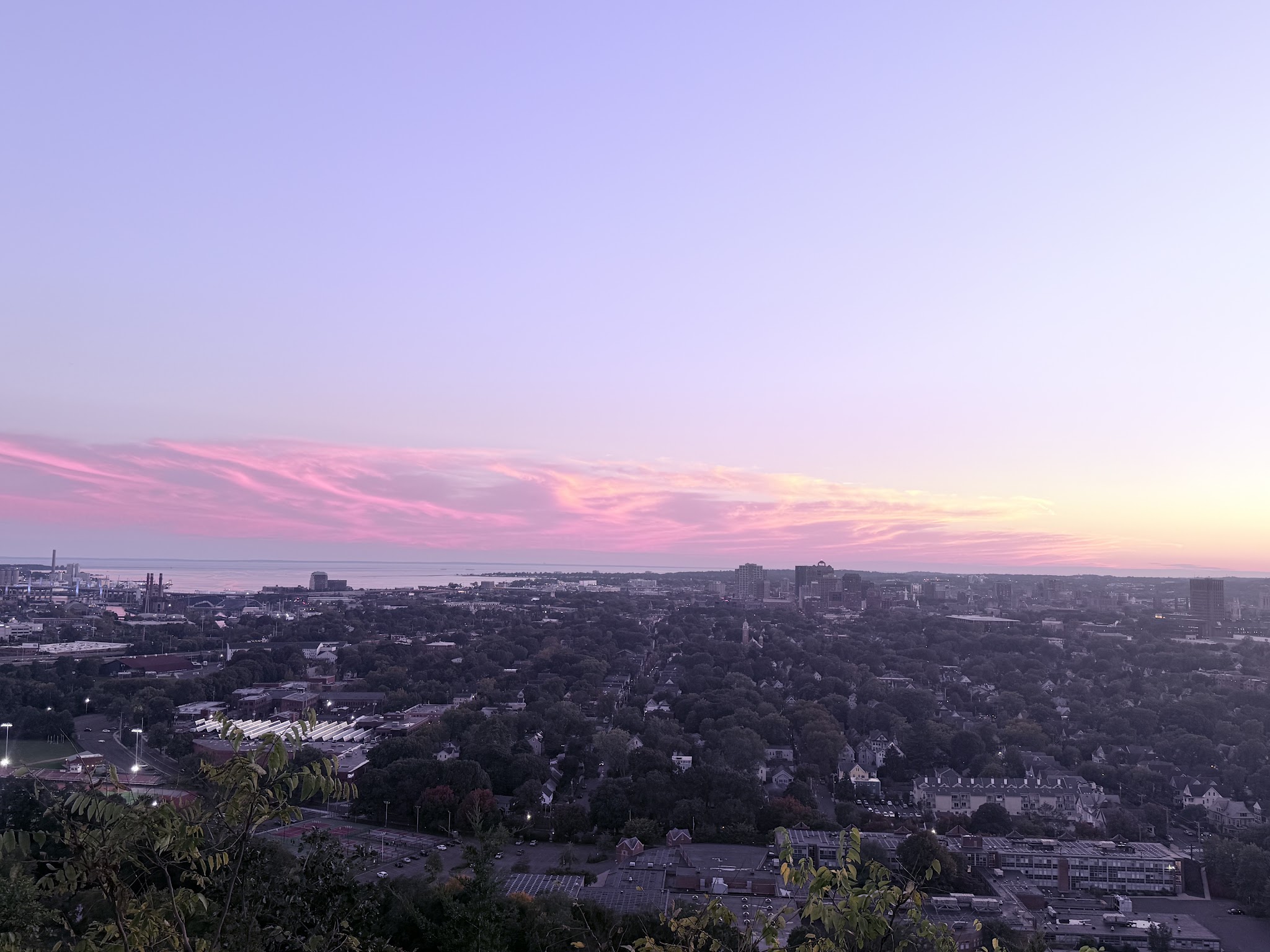 Sunset, New Haven, CT